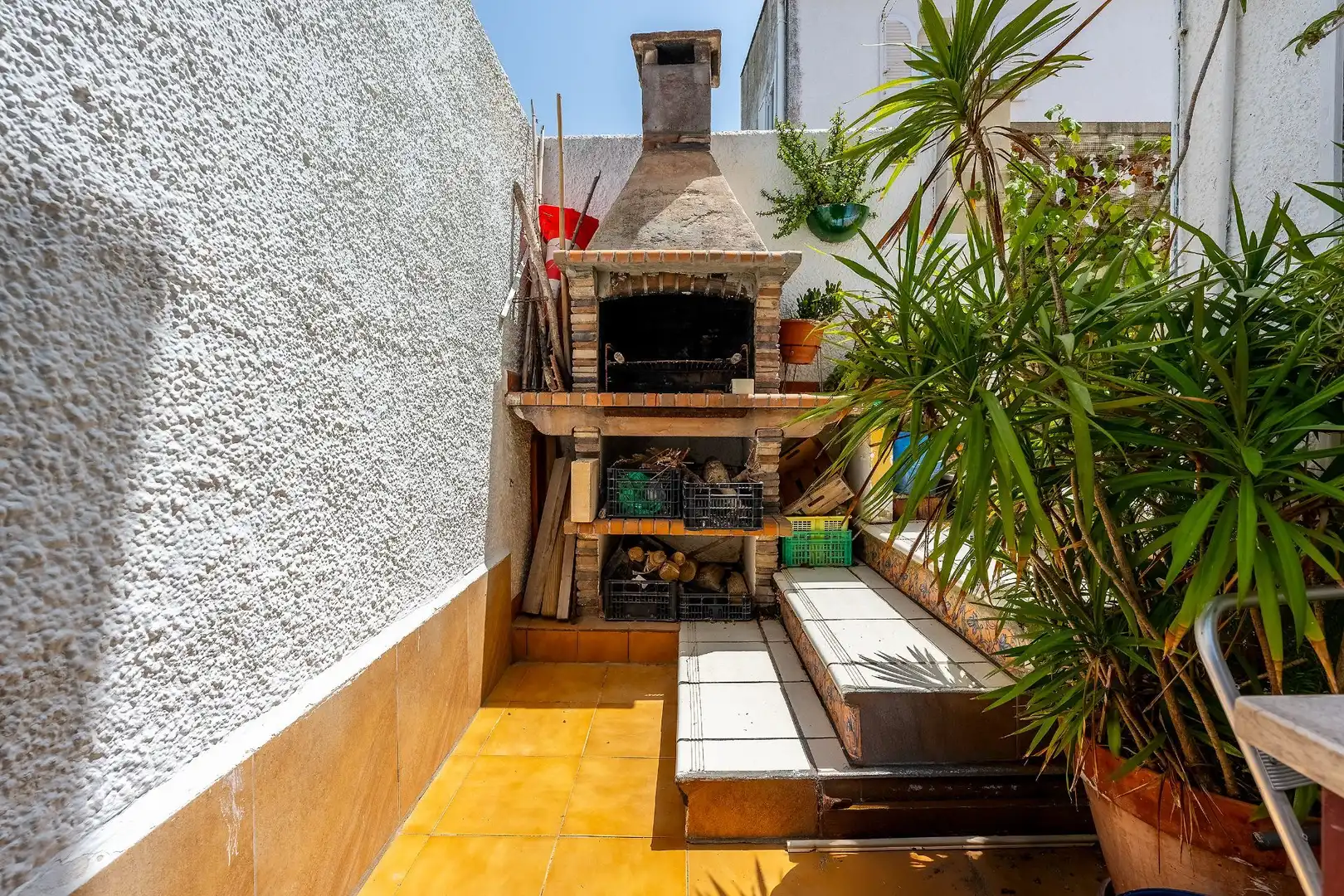 Terrassa de Casa adosada en venda en Cunit amb Aire condicionat, Calefacció i Jardí privat