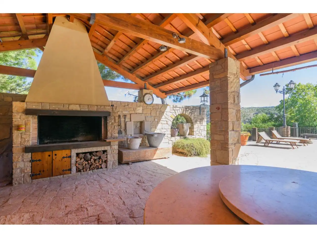 Terrasse von Haus oder Chalet zum Verkauf in Sant Vicenç de Castellet mit Klimaanlage, Heizung und Privatgarten