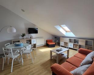 Living room of Attic to rent in Ávila Capital  with Furnished