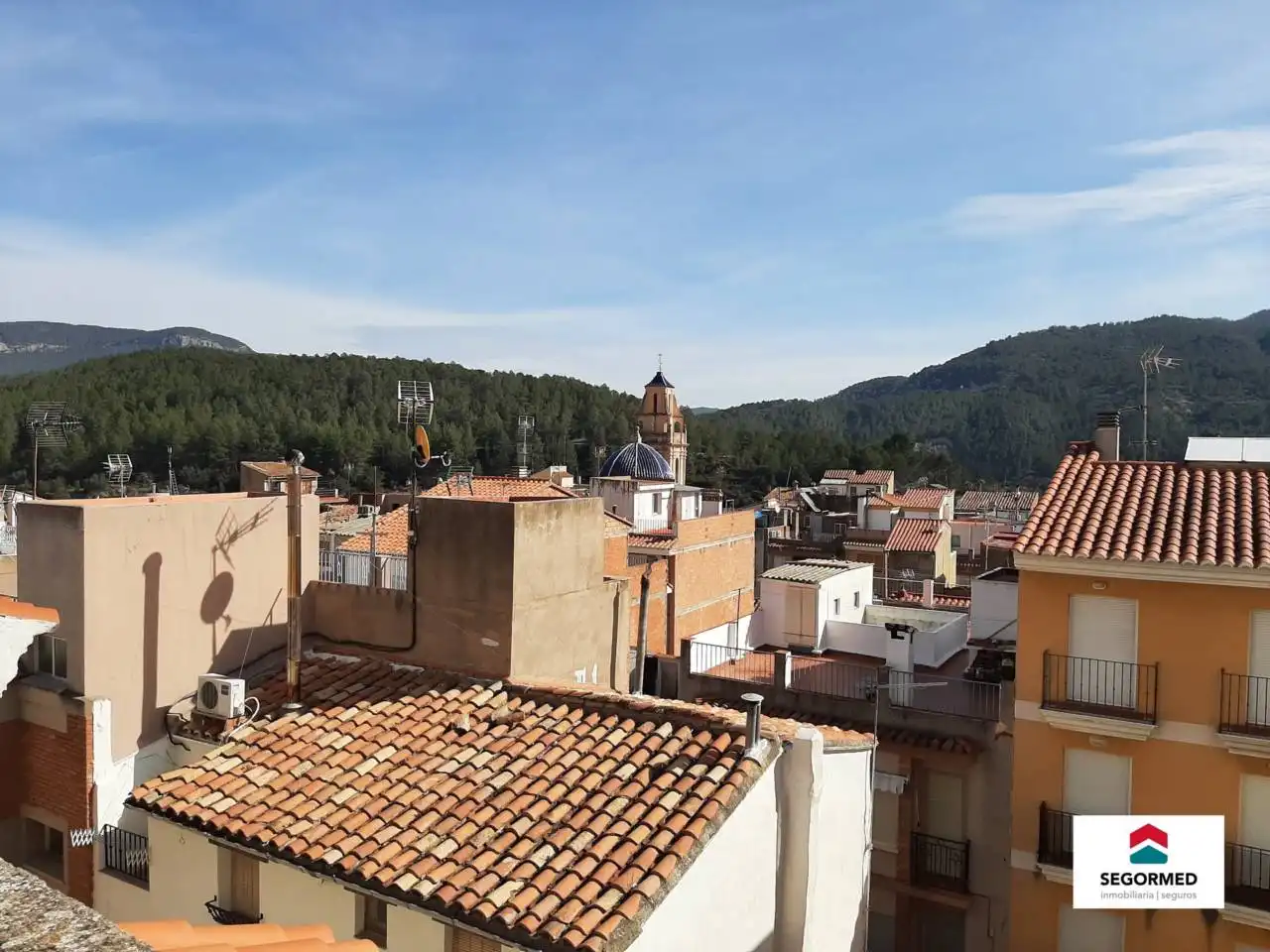Vista exterior de Casa o chalet en venta en Montanejos con Terraza