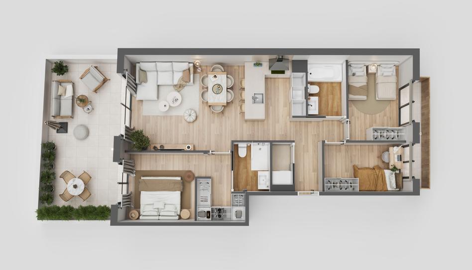 Foto 1 de Pis en venda a Passeig de la Ribera, 9, Congost, Barcelona