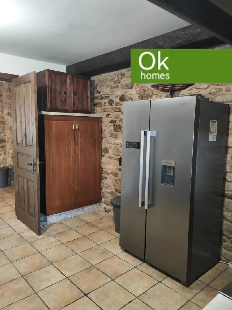 Küche von Country house zum Verkauf in Sobrado (A Coruña) mit Heizung, Privatgarten und Parkett