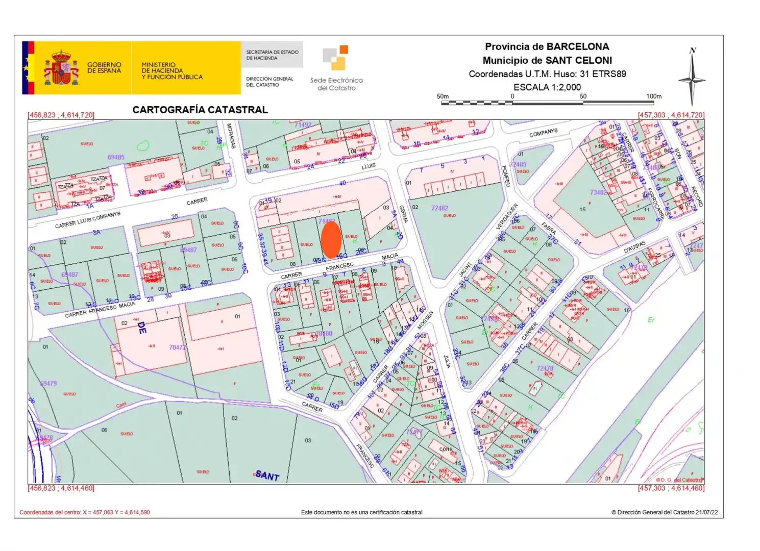 Wohnbaugrundstück zum Verkauf in Sant Celoni, imagen 5