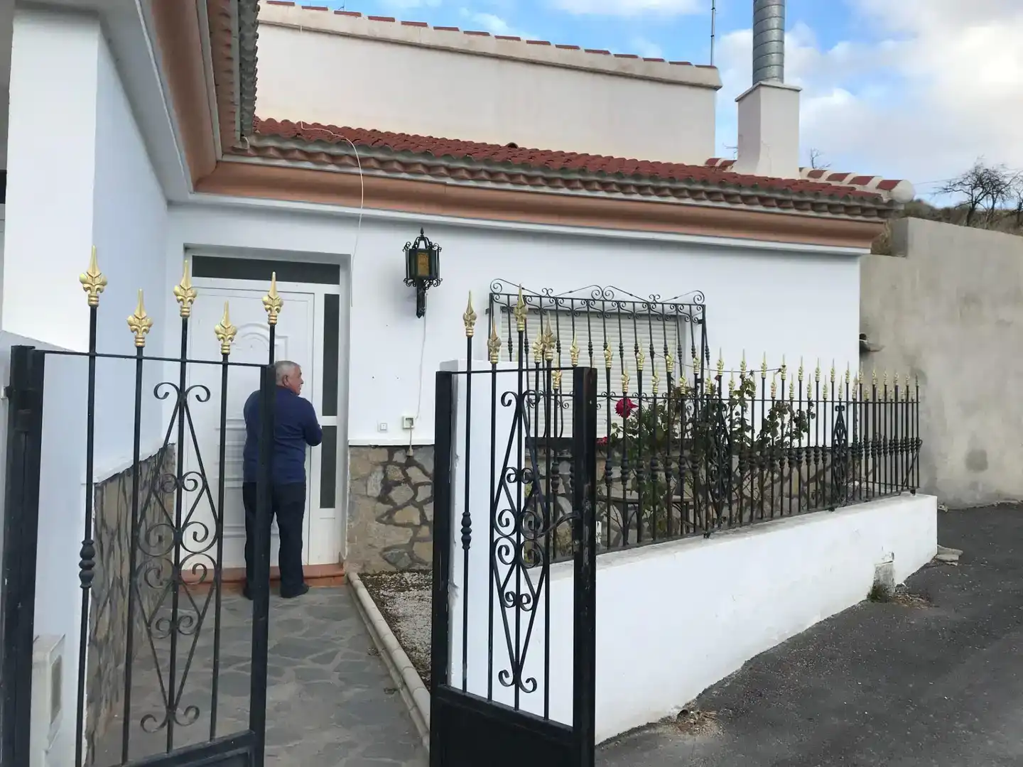 Vista exterior de Finca rústica en venda en Oria