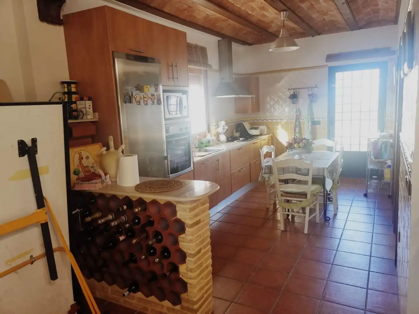 Küche von Haus oder Chalet zum Verkauf in Lorca mit Klimaanlage, Heizung und Abstellraum