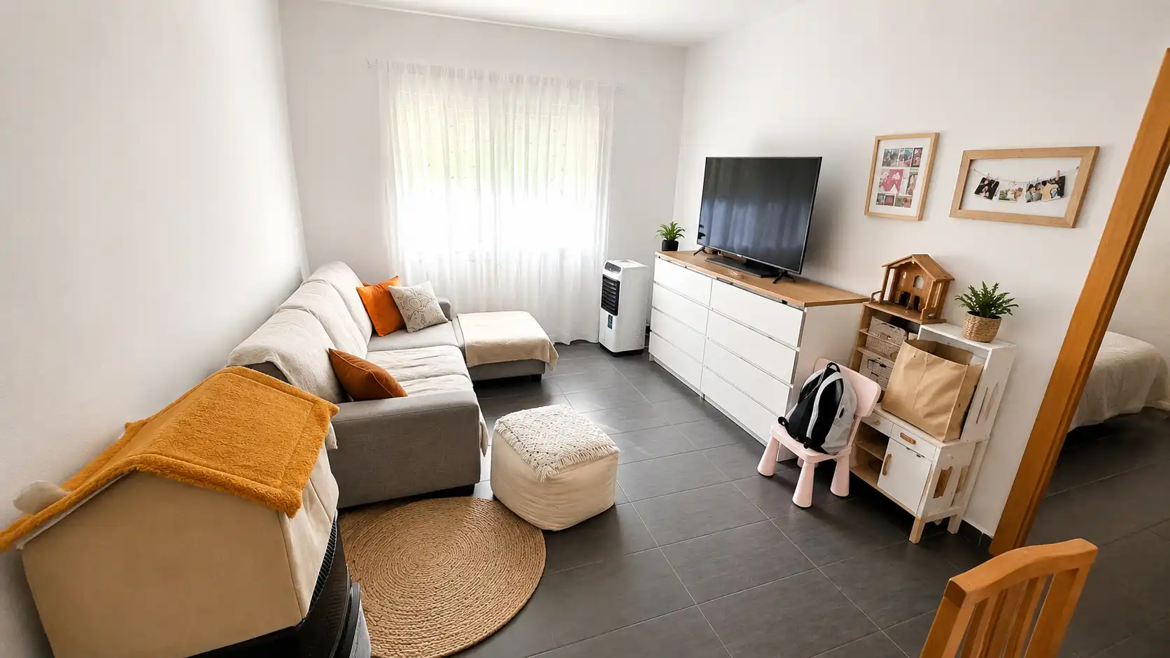 Sala d'estar de Pis en venda en Sabadell amb Calefacció