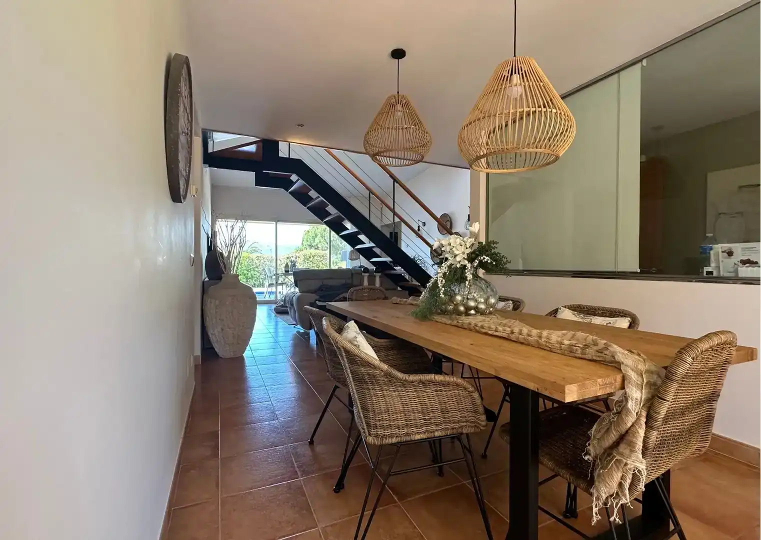 Menjador de Casa o xalet en venda en Sant Feliu de Guíxols amb Aire condicionat, Piscina i Balcó
