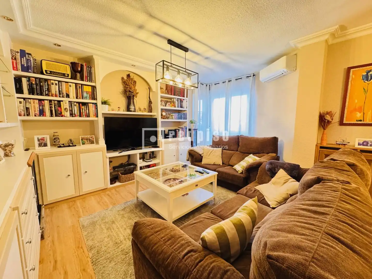 Sala de estar de Piso en venta en Fuenlabrada con Aire acondicionado, Calefacción y Jardín privado
