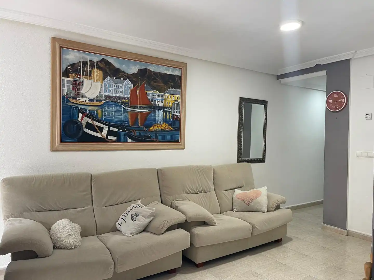 Living room of Attic for sale in Calpe / Calp  with Air Conditioner, Heating and Terrace