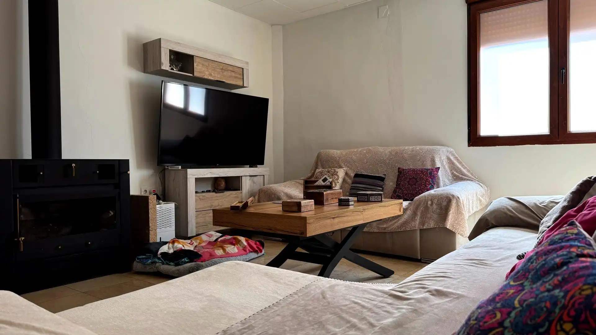 Sala de estar de Casa adosada en venta en El Pinós / Pinoso