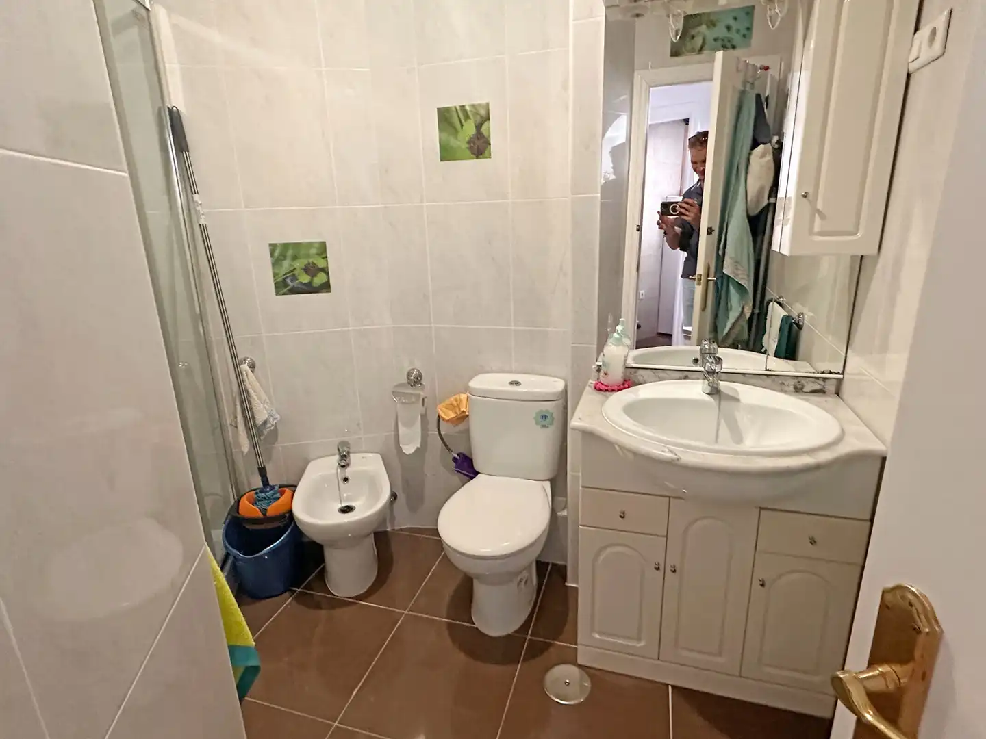 Bathroom of Apartments for sale in Torrox  with Air Conditioner, Furnished and Washing machine
