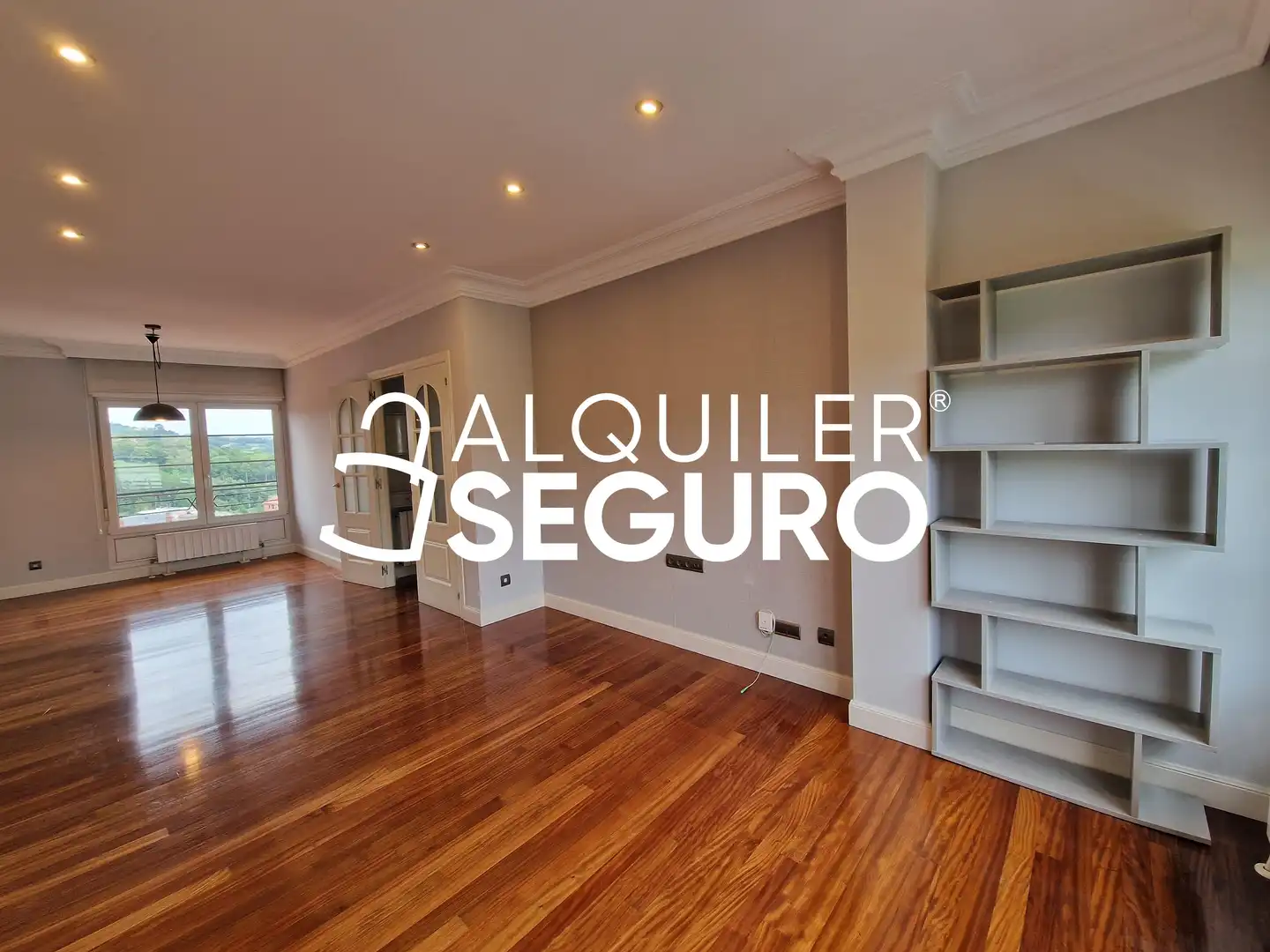 Sala de estar de Piso de alquiler en Getxo  con Calefacción, Terraza y Trastero