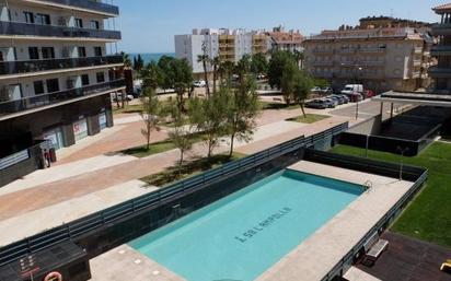 Swimming pool of Flat for sale in L'Ampolla  with Air Conditioner and Terrace