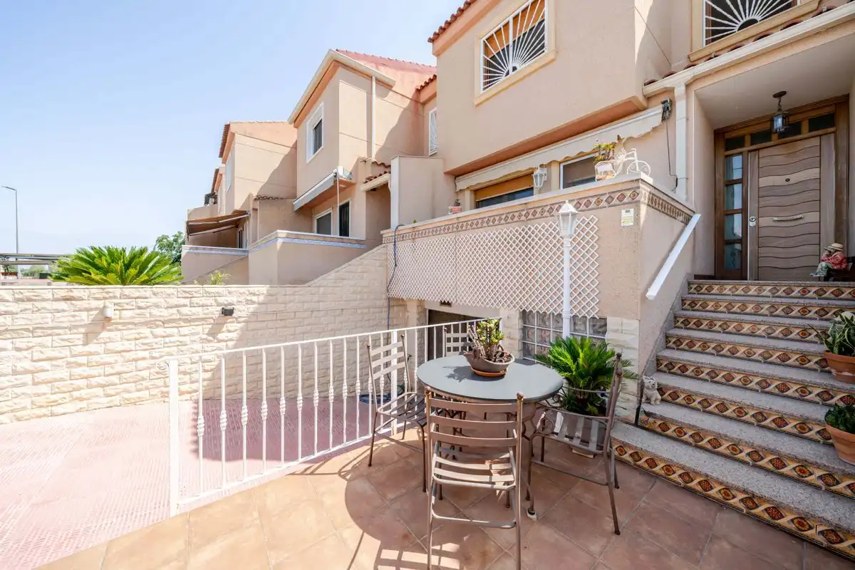 Terraza de Casa adosada en venta en Rojales con Aire acondicionado, Calefacción y Trastero