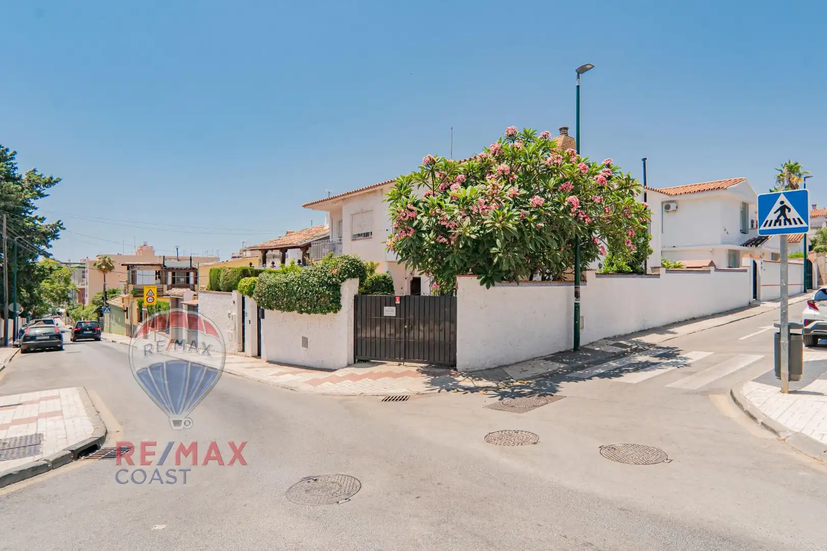 Vista exterior de Casa adosada en venta en Málaga con Aire acondicionado, Jardín privado y Terraza