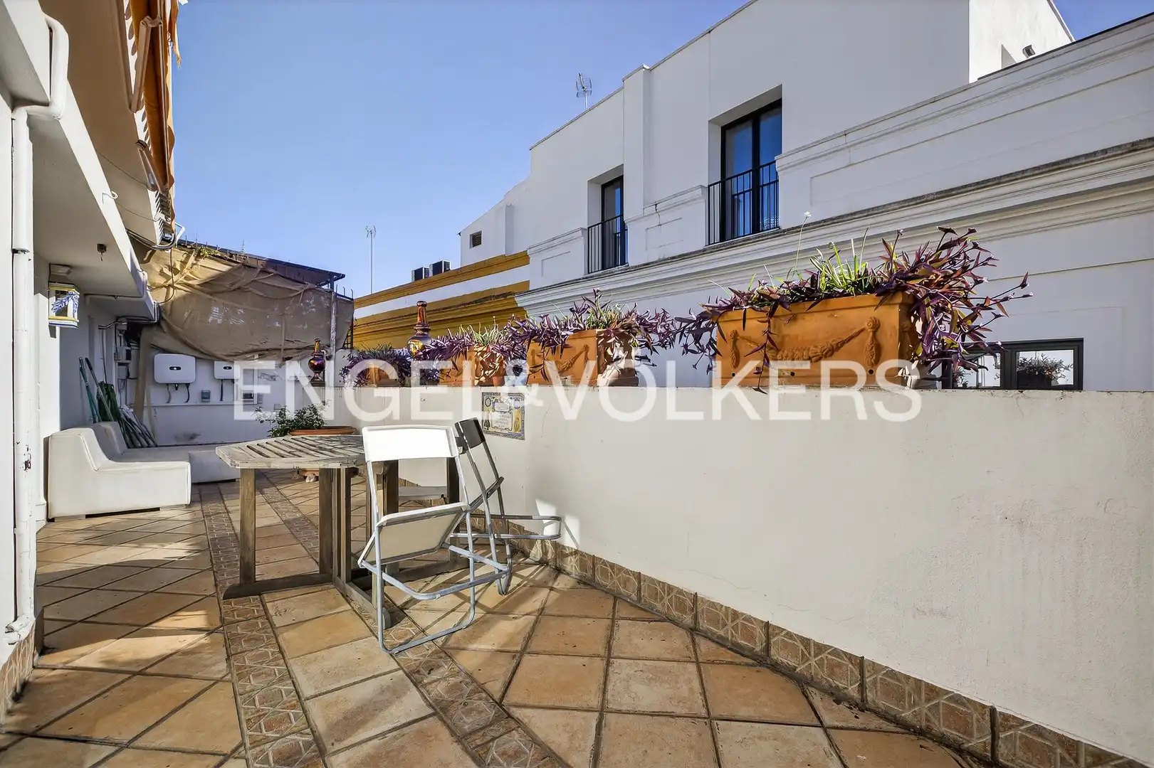 Terrace of Houses for sale in Sevilla  with Air Conditioner, Heating and Parquet flooring