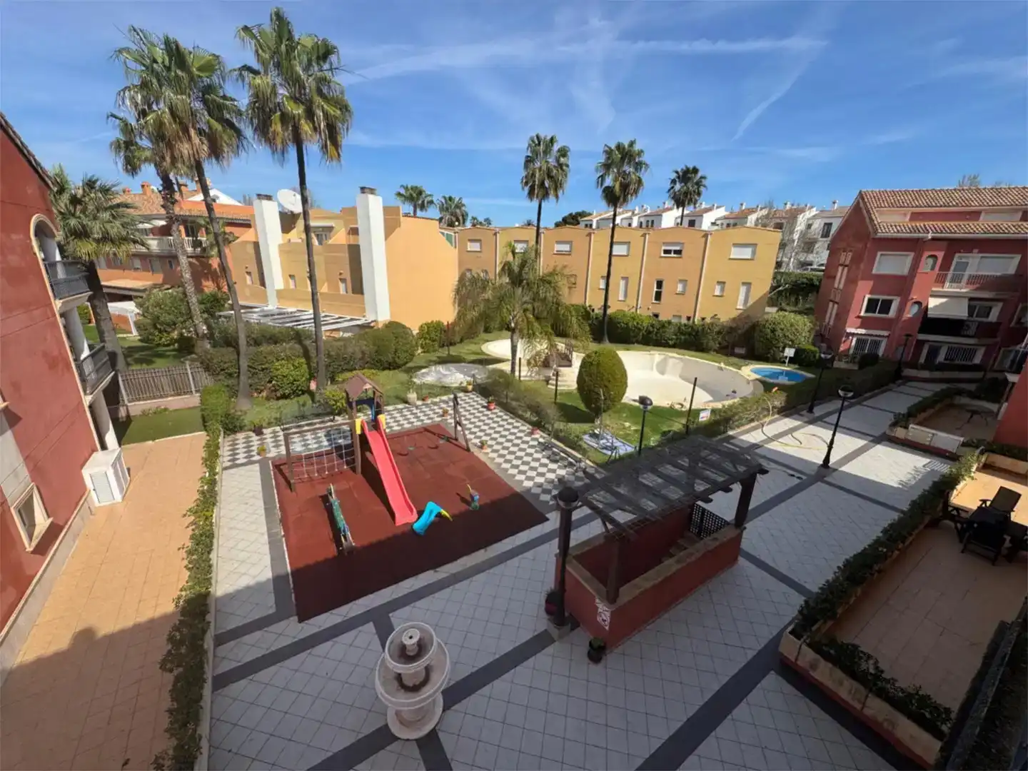 Jardín de Piso en venta en Jávea / Xàbia con Aire acondicionado, Trastero y Piscina