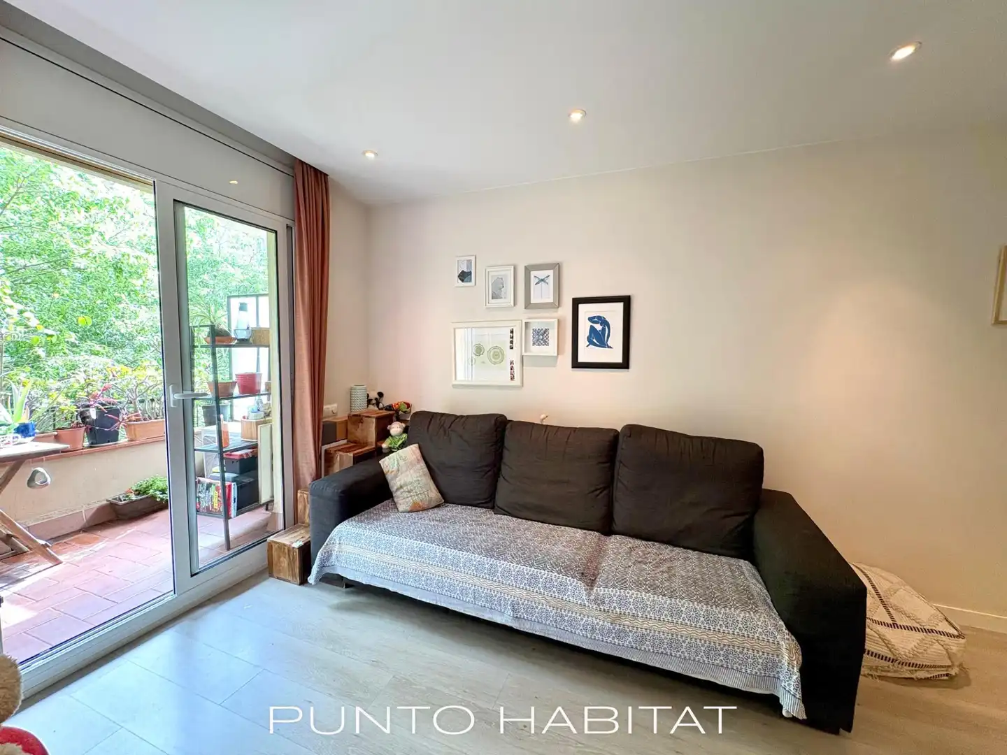 Sala de estar de Piso en venta en Barcelona con Aire acondicionado, Calefacción y Parquet