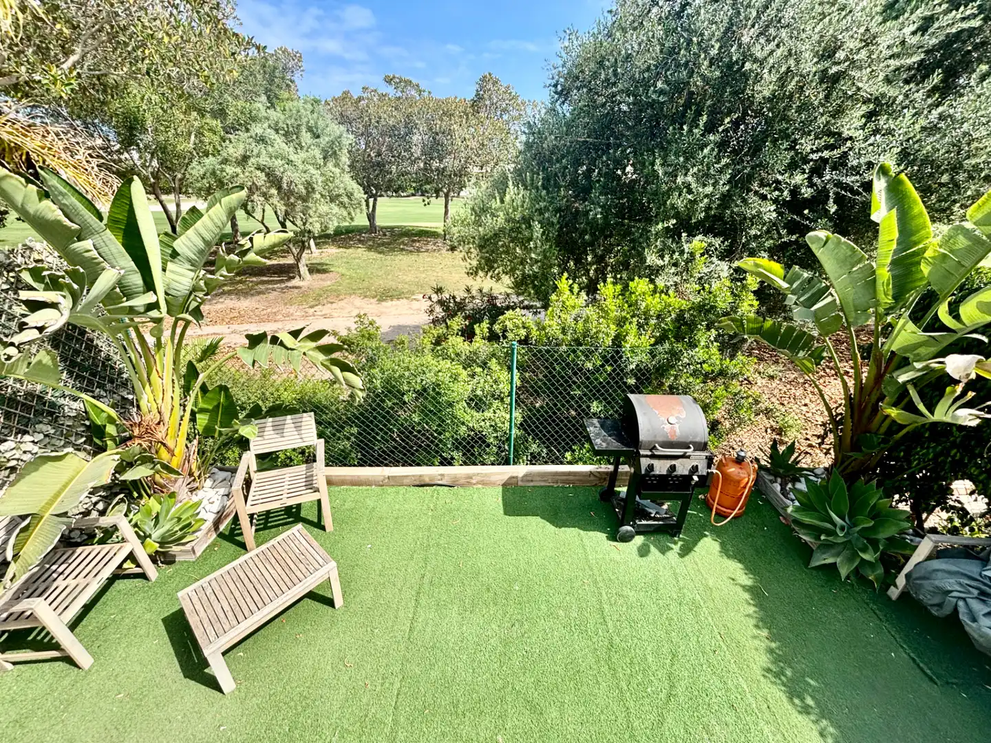 Garden of Detached homes for sale in Alicante / Alacant  with Air Conditioner, Heating and Private garden