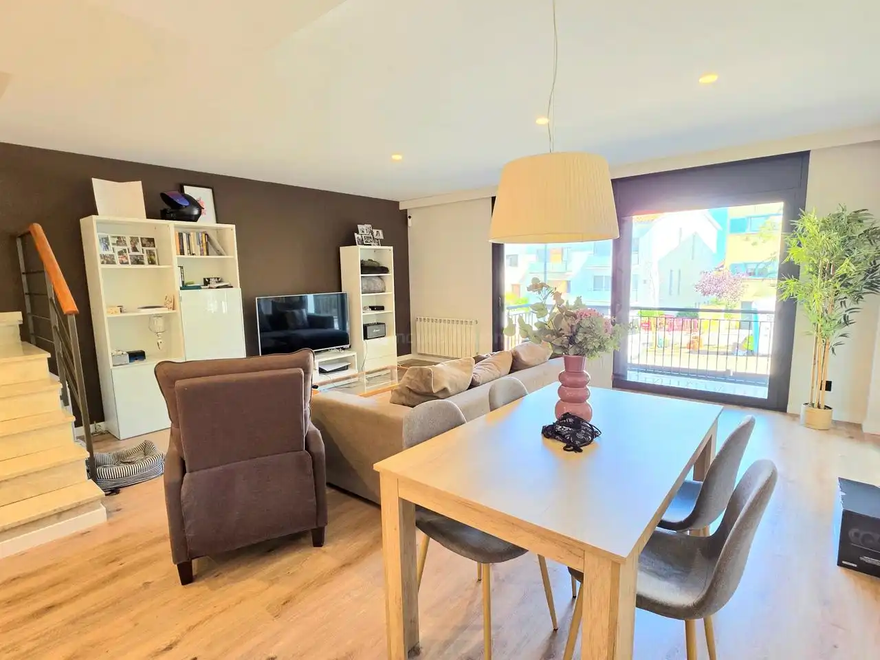 Sala d'estar de Casa o xalet en venda en Argentona amb Jardí privat i Terrassa