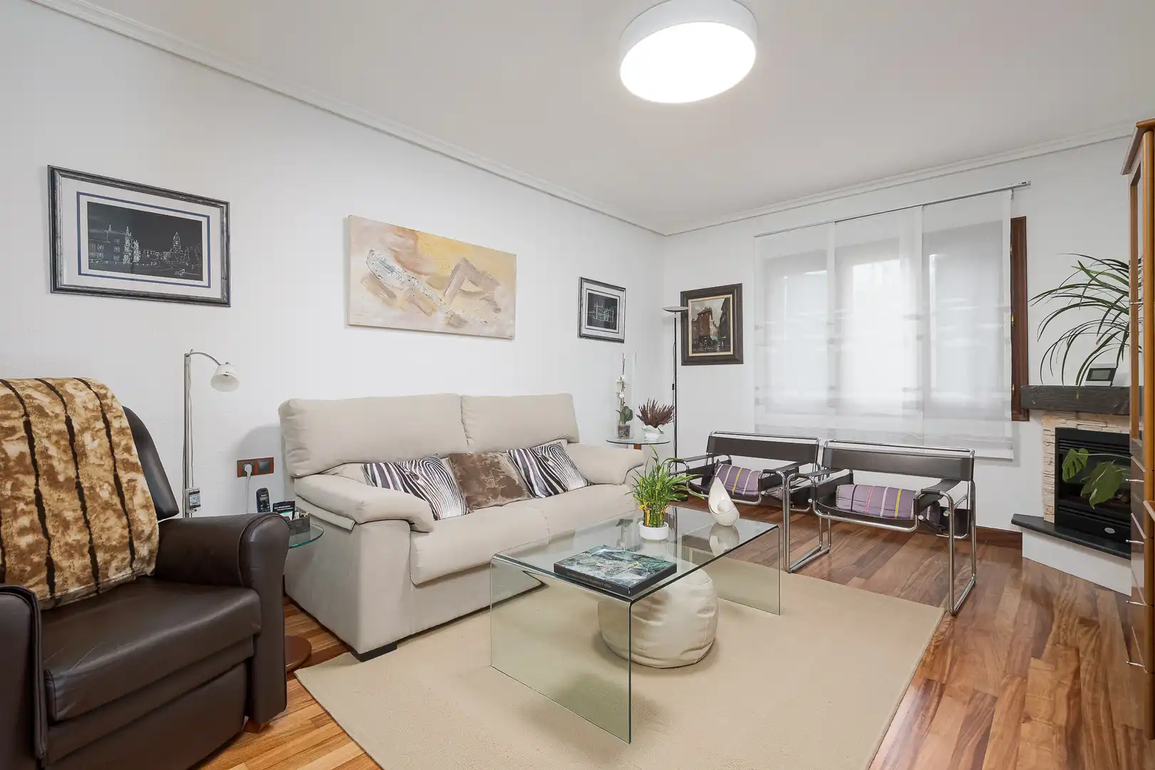 Living room of Houses for sale in Lasarte-Oria  with Heating, Private garden and Terrace