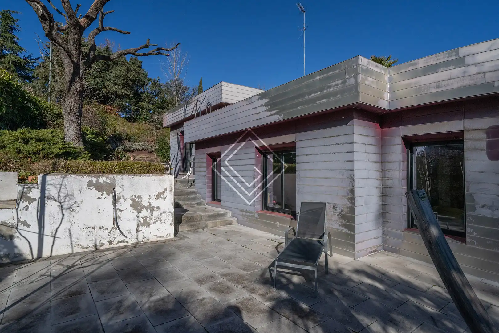 Vista exterior de Casa o xalet en venda en Fuente del Fresno amb Aire condicionat, Calefacció i Jardí privat