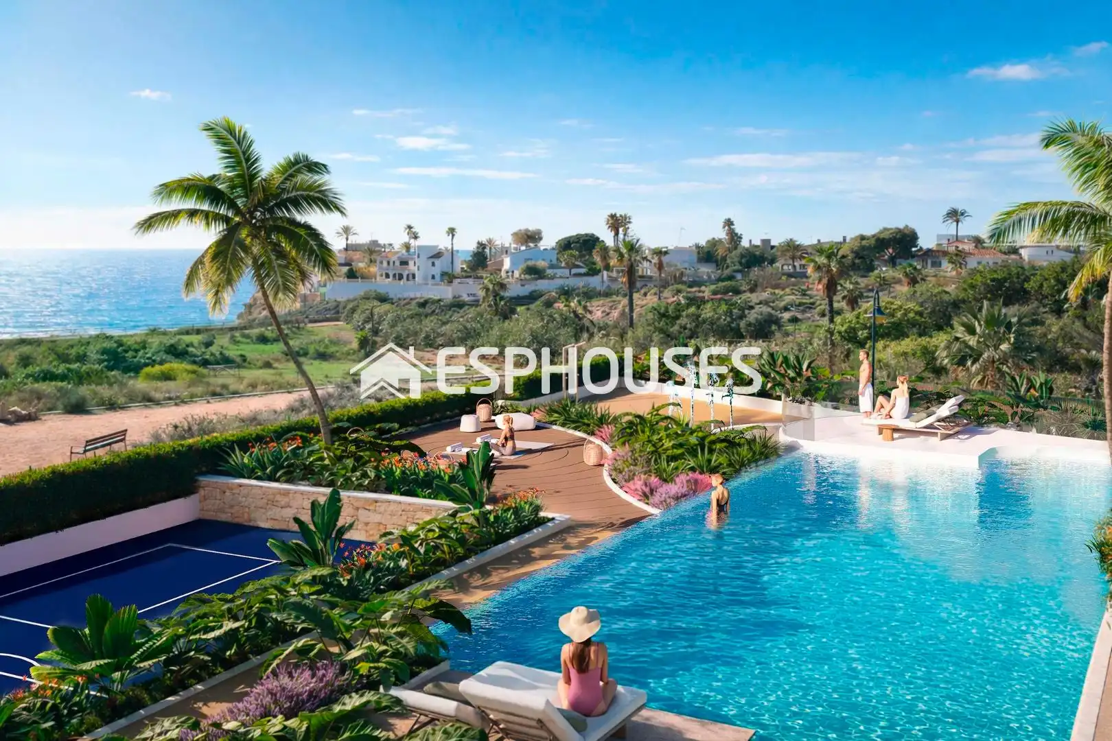 Bungalow con terraza en venta en Pueblo Español - Coveta Fumá, imagen 8
