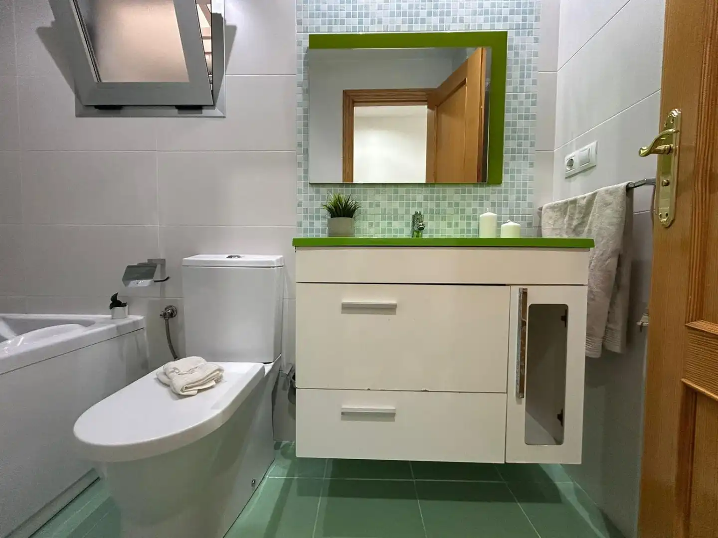 Badezimmer von Wohnung zum Verkauf in La Vall d'Uixó mit Klimaanlage und Abstellraum
