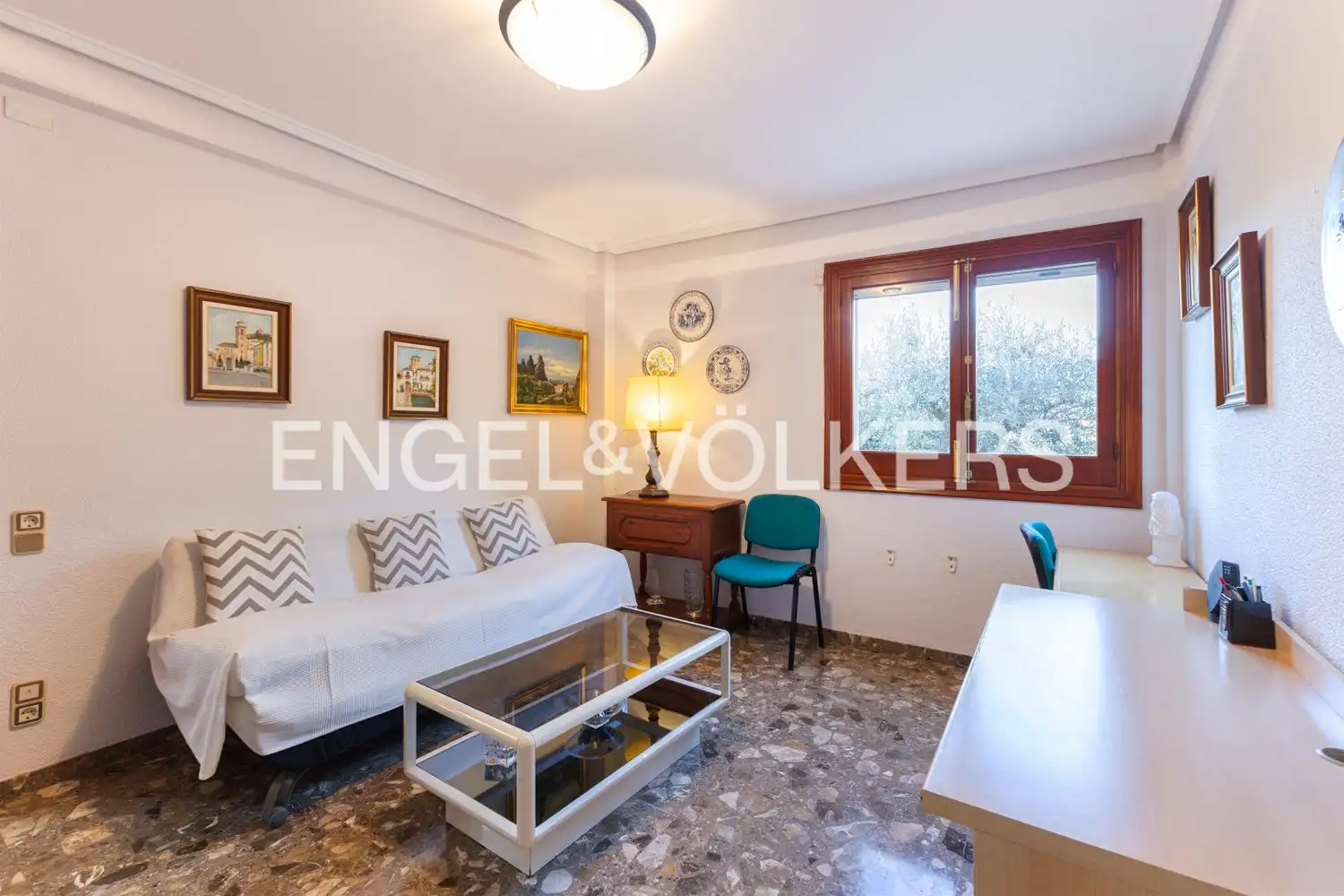 Sala de estar de Casa o chalet en venta en Pedralba con Calefacción, Jardín privado y Terraza