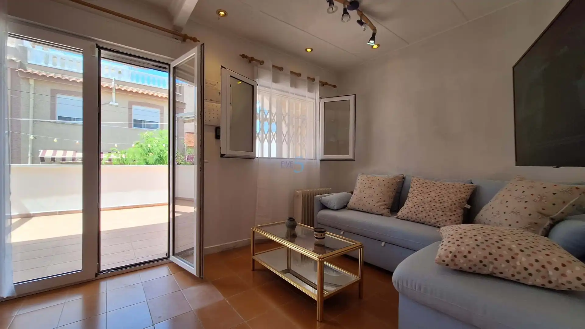 Sala de estar de Casa o chalet en venta en San Fulgencio con Terraza y Balcón