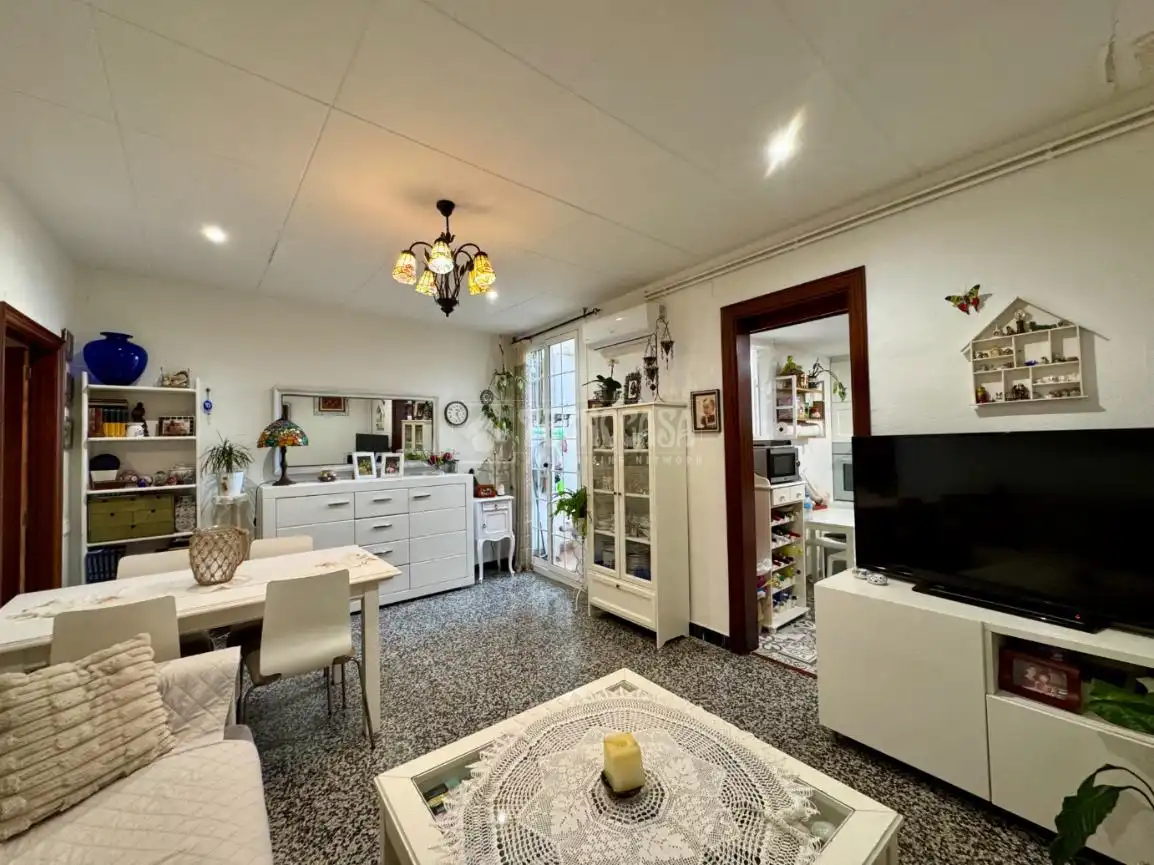 Sala d'estar de Pis en venda en Mataró amb Terrassa