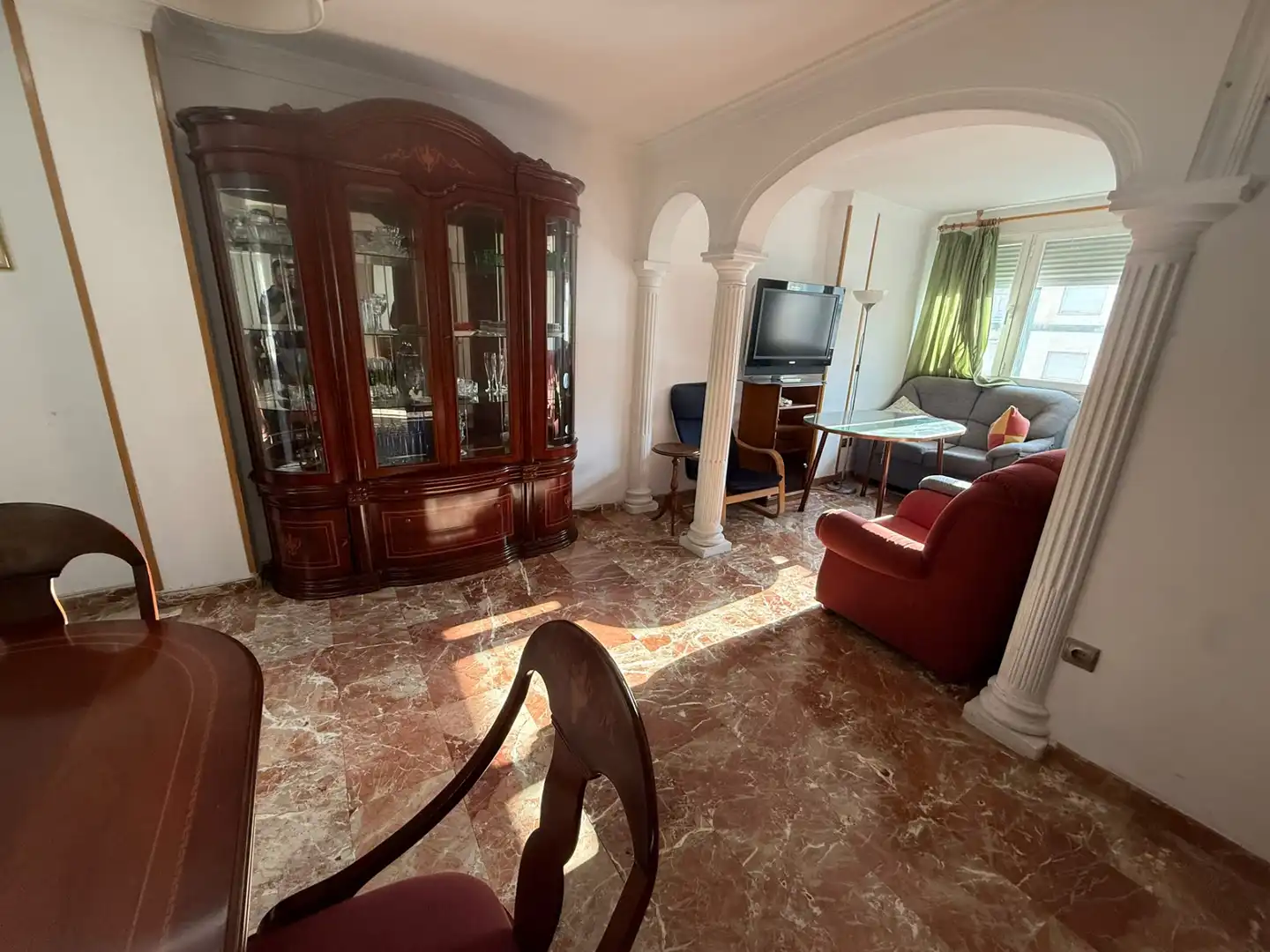 Wohnzimmer von Wohnung zur Miete in Granada mit Klimaanlage, Heizung und Möbliert