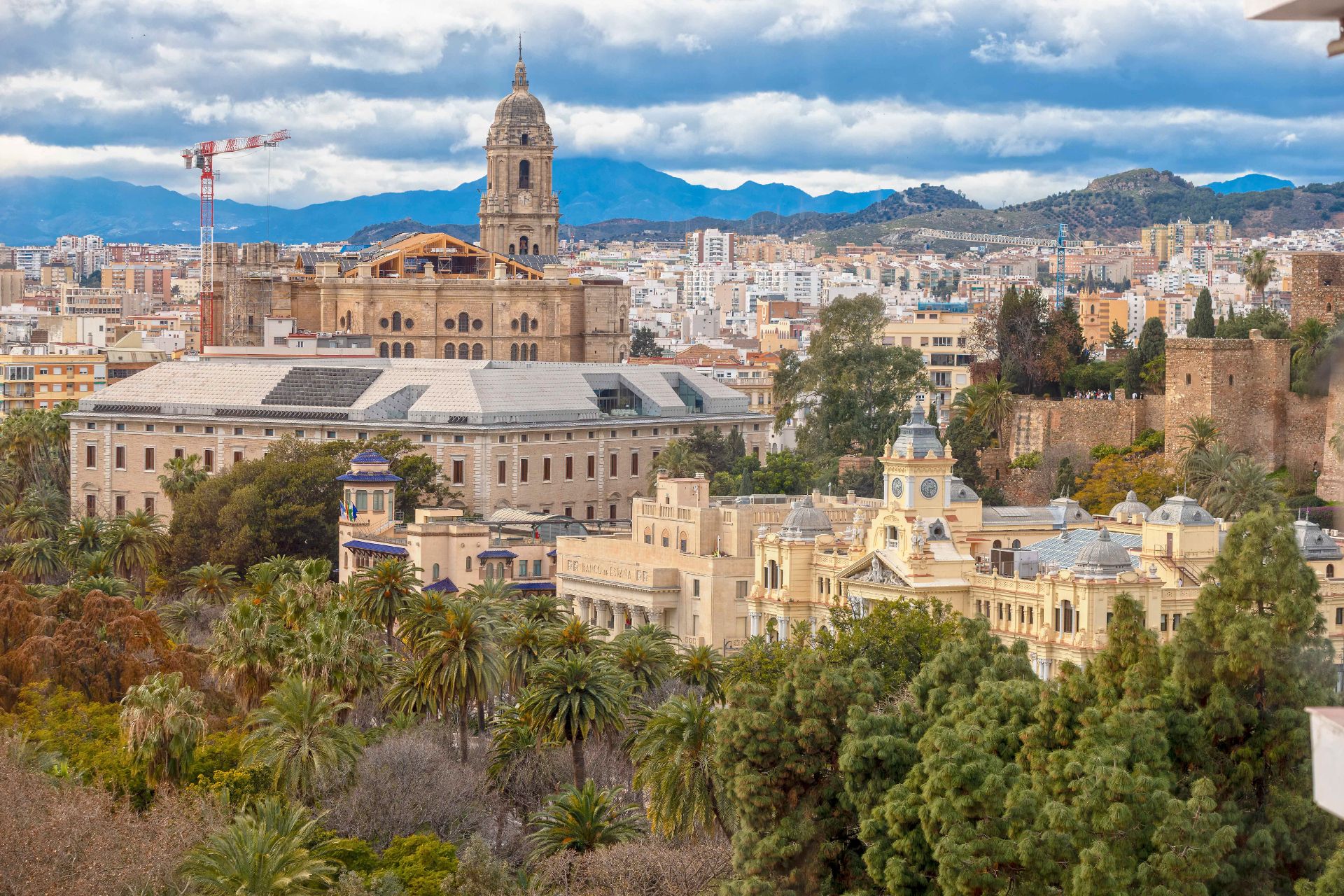 Vista exterior de Pis en venda en Málaga Capital amb Aire condicionat, Calefacció i Terrassa