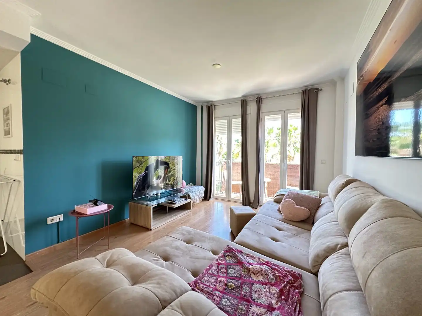 Sala de estar de Apartamento en venta en Beniarbeig con Aire acondicionado y Internet