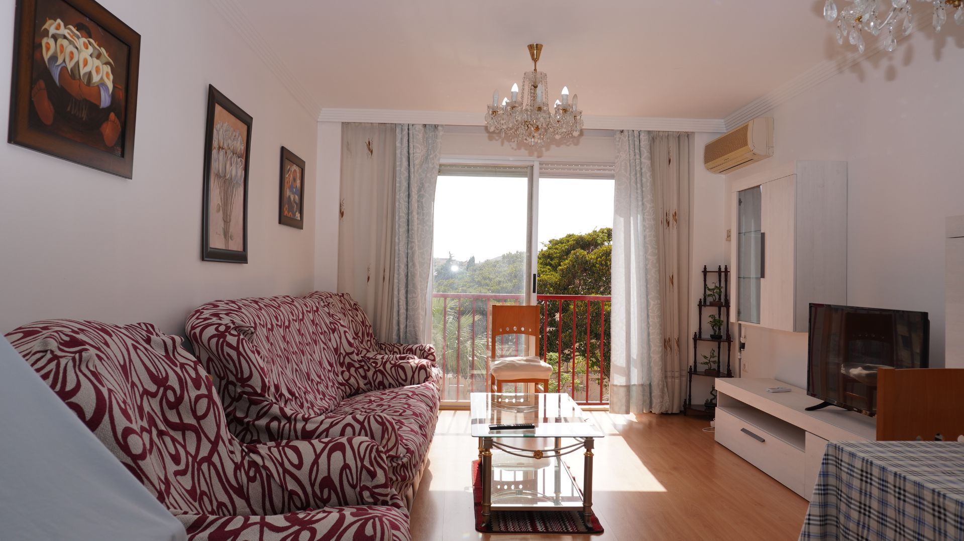 Living room of Flat to rent in Motril  with Air Conditioner and Furnished