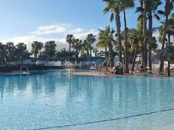 Swimming pool of Flat for rent in La Oliva  with Swimming Pool and Furnished