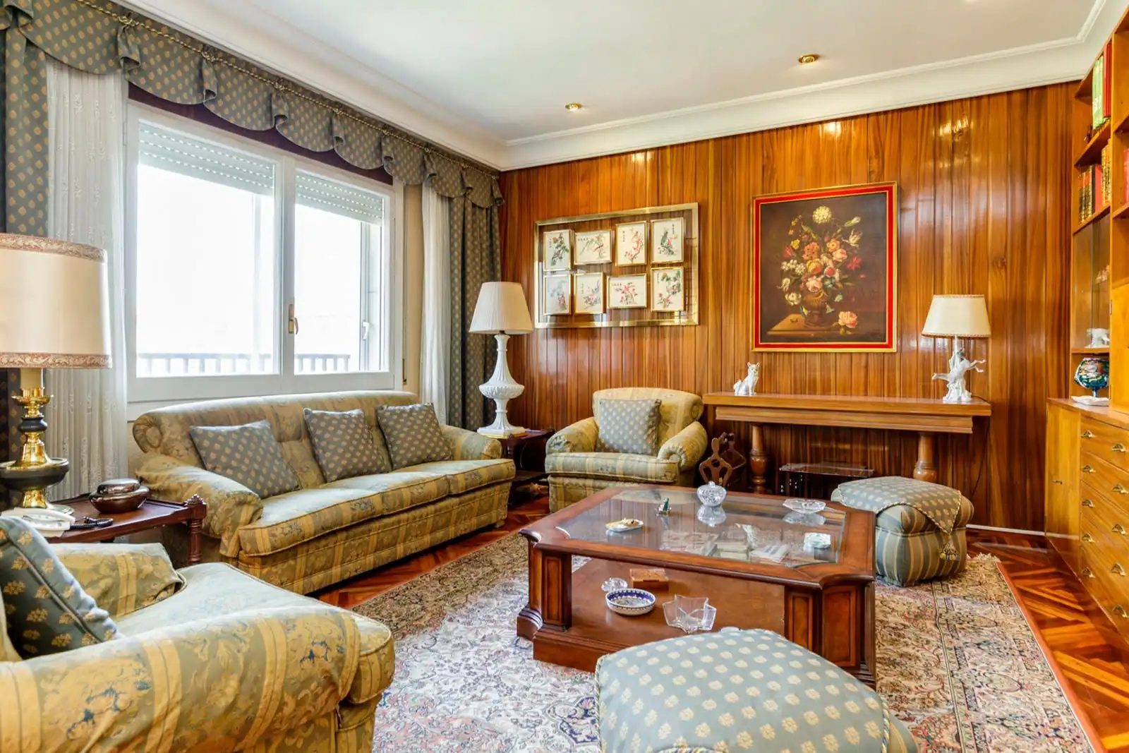 Living room of Flat for sale in Zaragoza  with Air Conditioner, Terrace and Storage room