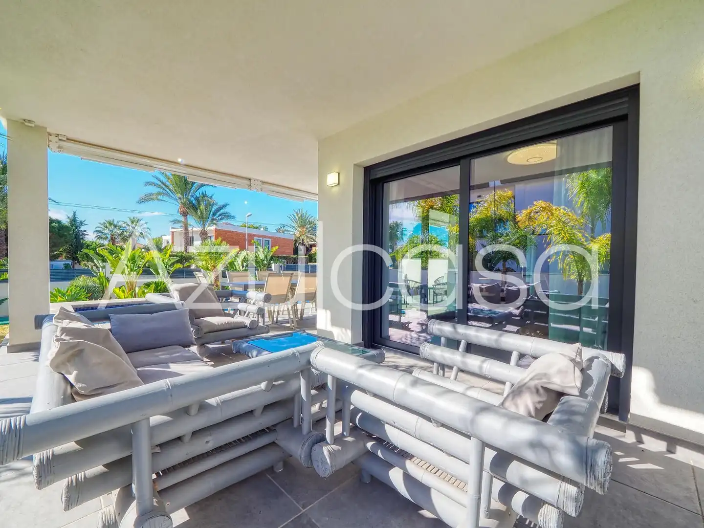 Terraza de Casa o chalet en venta en Sant Joan d'Alacant con Aire acondicionado, Terraza y Piscina