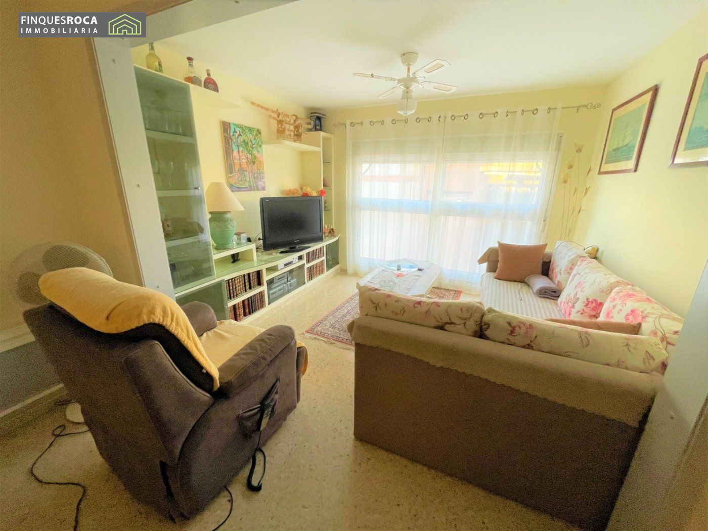 Living room of Flat for sale in Sant Carles de la Ràpita  with Air Conditioner and Heating