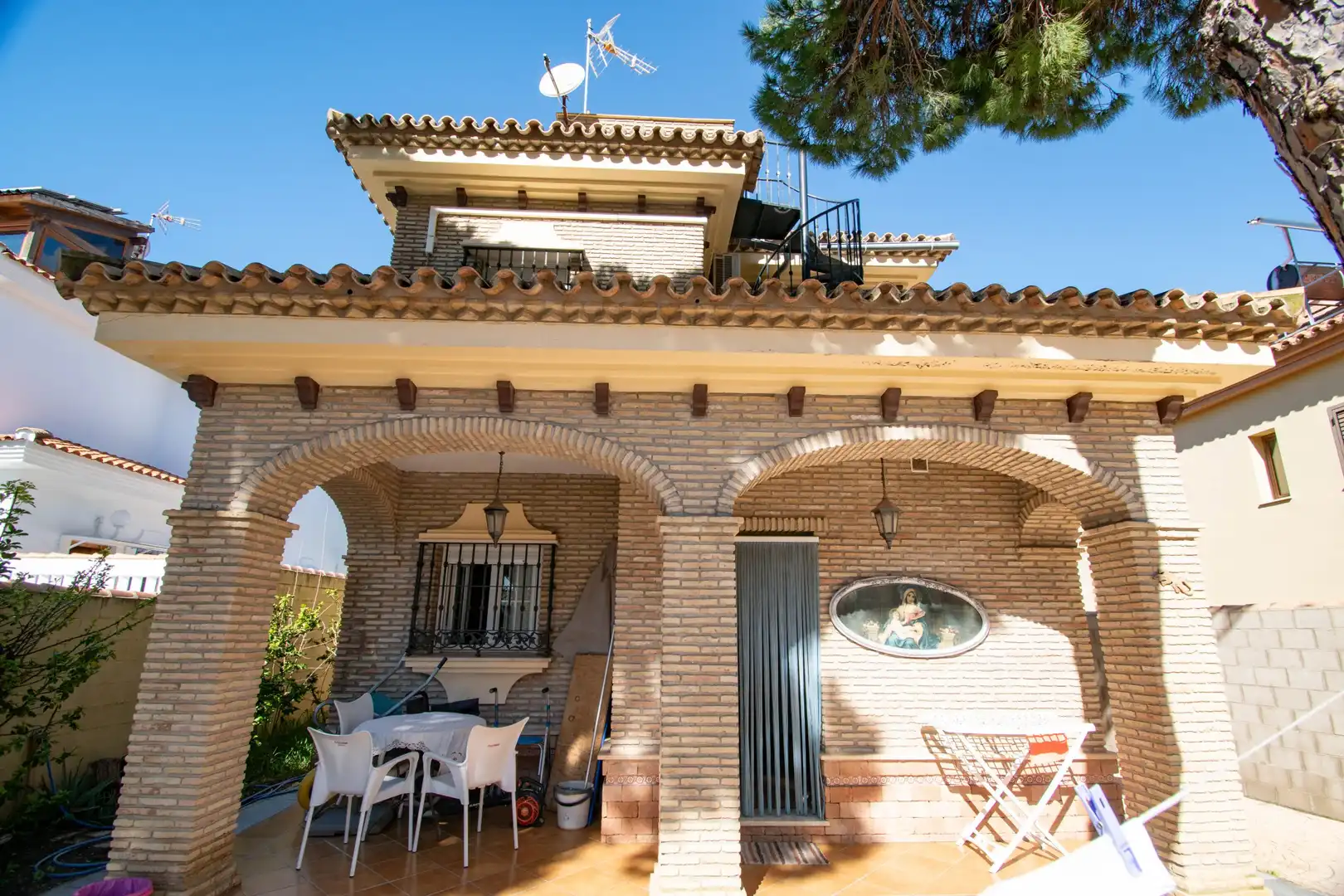 Vista exterior de Casa o xalet en venda en Chiclana de la Frontera