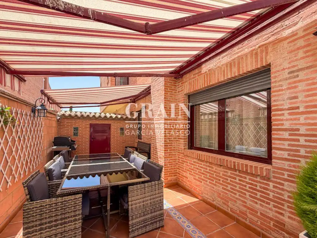 Terraza de Casa o chalet en venta en Albacete con Aire acondicionado, Calefacción y Jardín privado