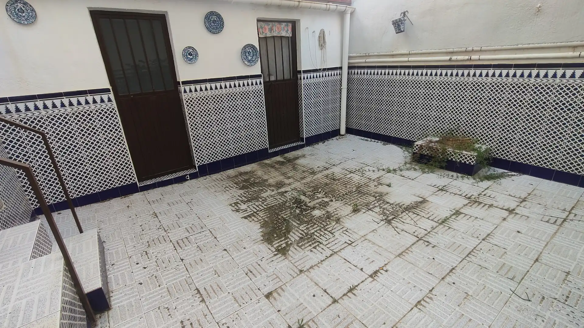 Jardí de Casa o xalet en venda en Baza amb Moblat