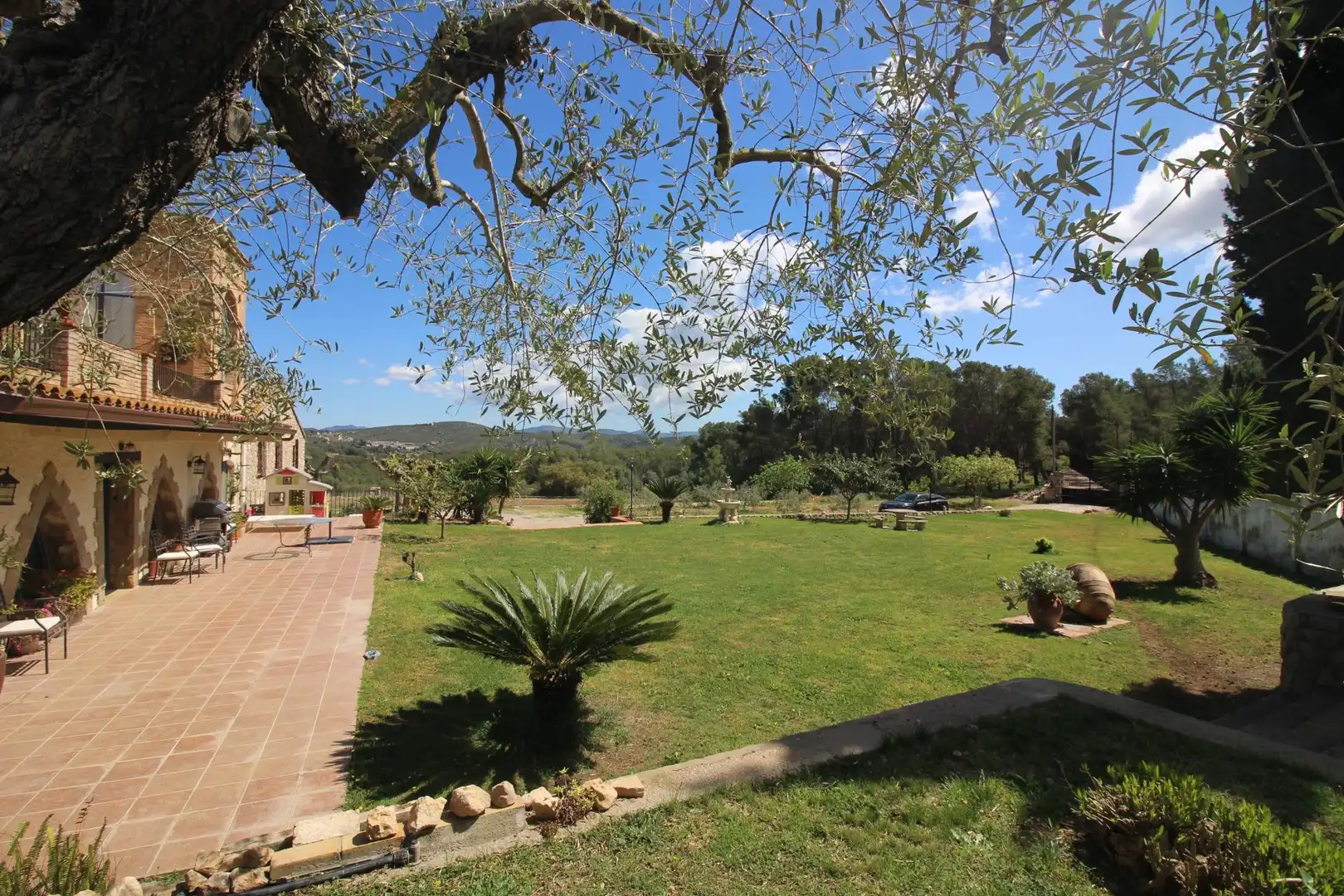 Jardí de Casa o xalet de lloguer en Canyelles amb Aire condicionat, Calefacció i Jardí privat