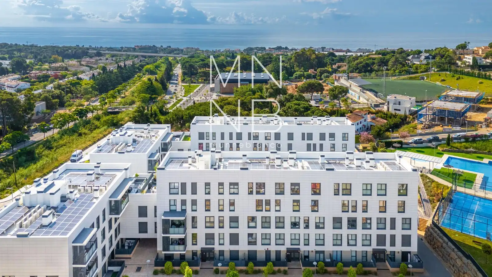 Vista exterior de Piso en venta en Sant Andreu de Llavaneres con Aire acondicionado, Calefacción y Trastero