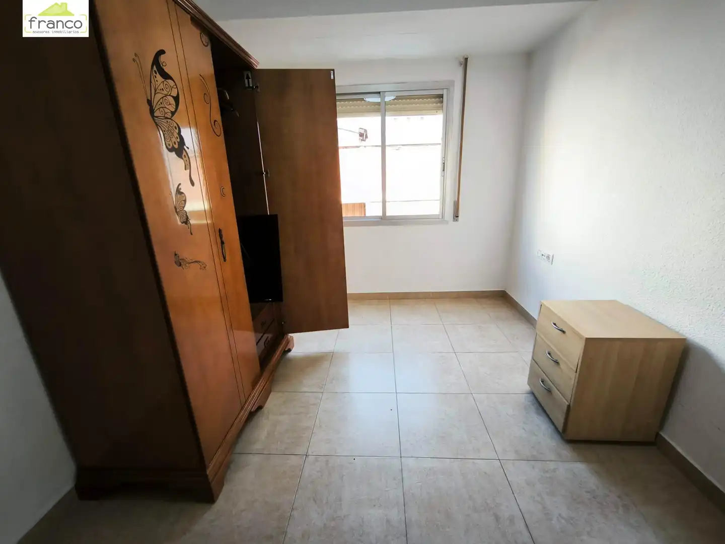Schlafzimmer von Wohnung zur Miete in Murcia mit Möbliert