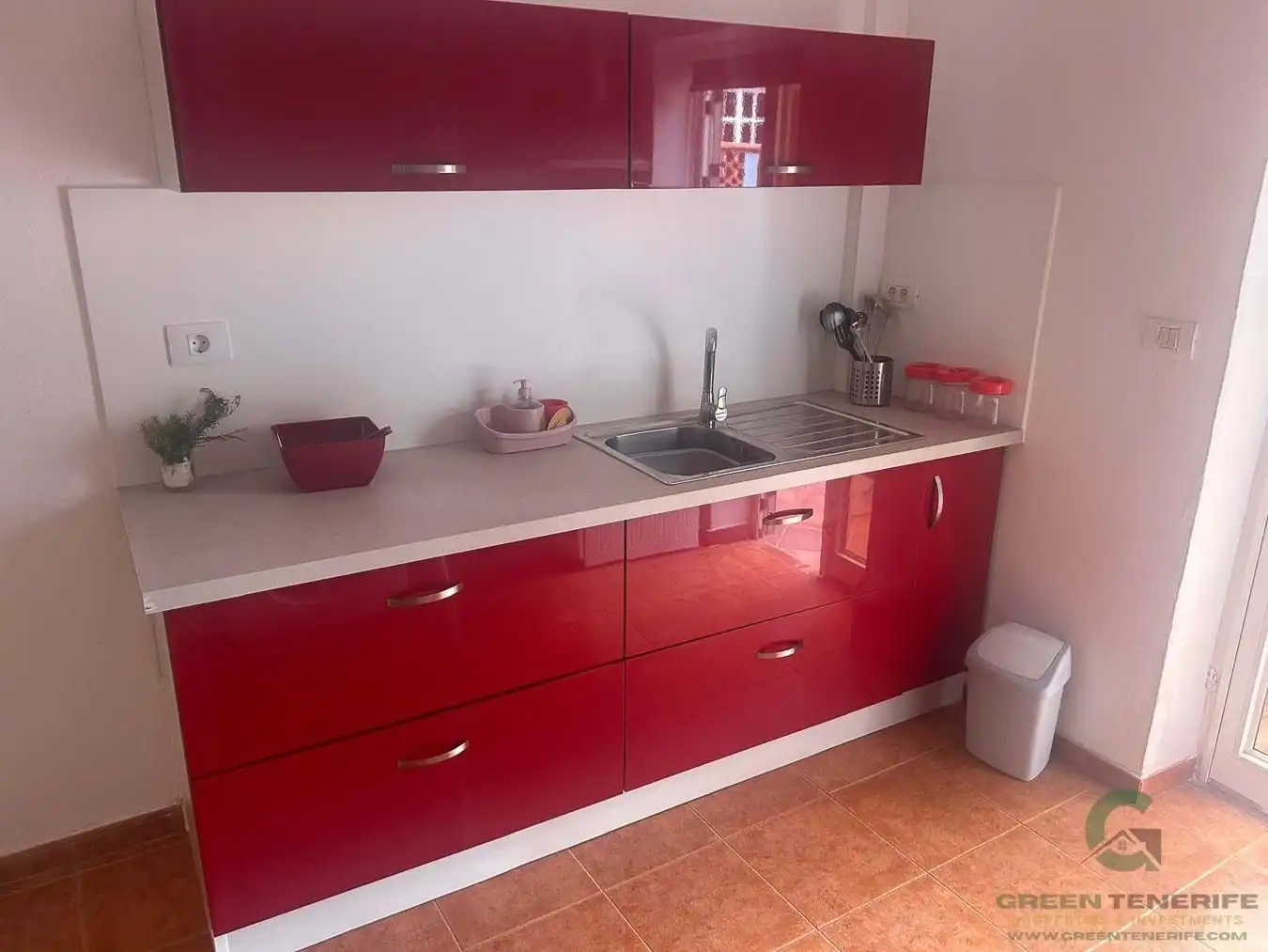 Cocina de Casa o chalet en venta en Arona con Piscina