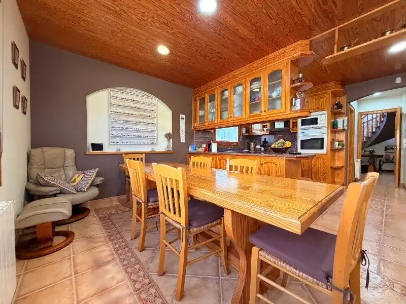 Dining room of Houses for sale in Mont-ras  with Air Conditioner, Heating and Private garden