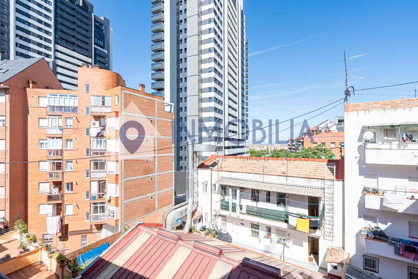 Vista exterior de Piso en venta en Madrid con Aire acondicionado, Calefacción y Trastero