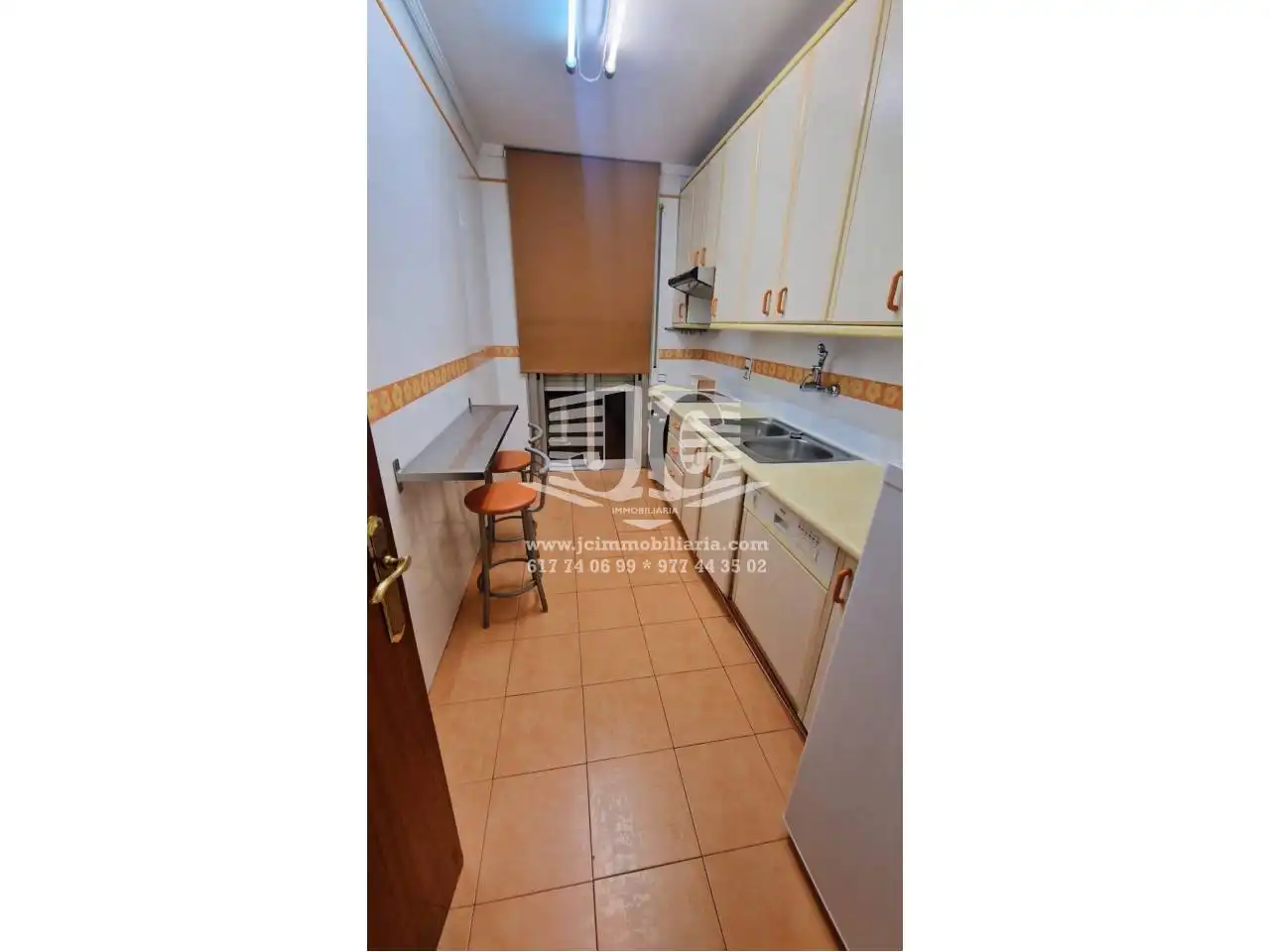 Cocina de Piso de alquiler en Tortosa con Aire acondicionado, Parquet y Terraza