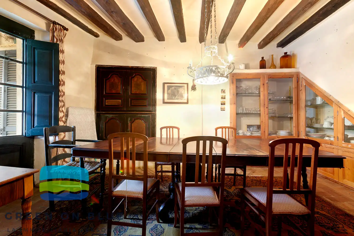 Dining room of Country homes for sale in Peralada  with Heating, Private garden and Terrace